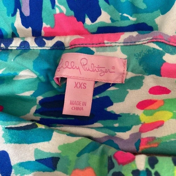 Lilly Pulitzer Strapless Midi Length Dress - Picture 4 of 4